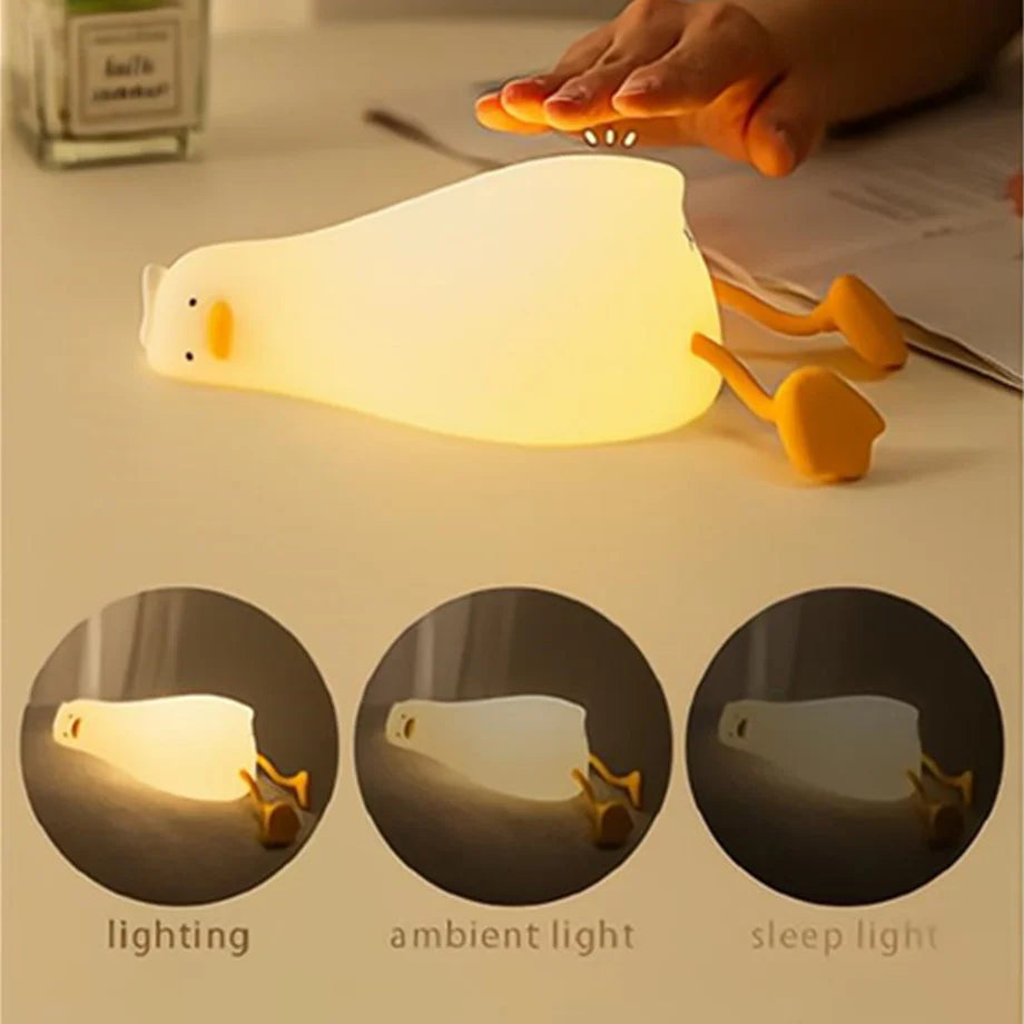 GlowDuckie - Soft Silicone Night Light