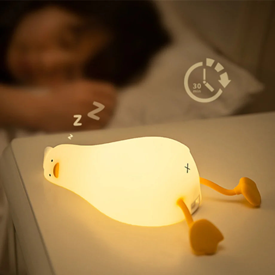 GlowDuckie - Soft Silicone Night Light